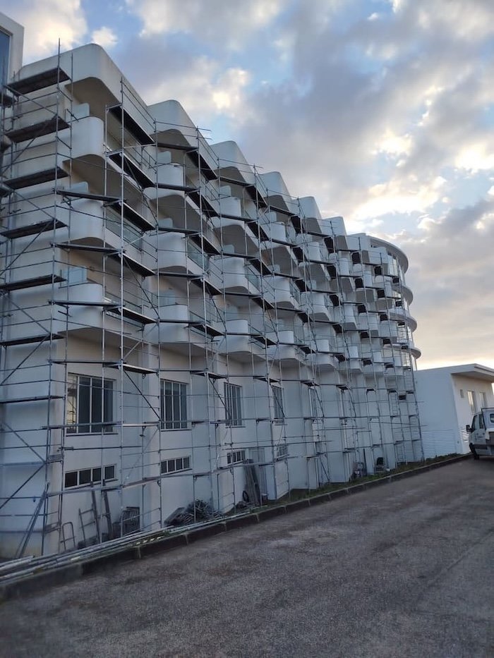 obra e trabalho de Hotel MH